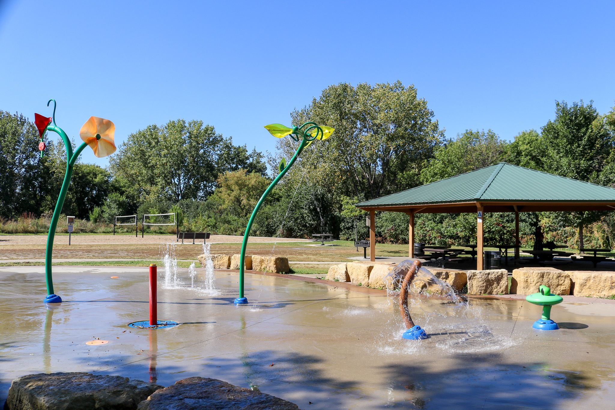 Cliff Fen Park volleyball courts