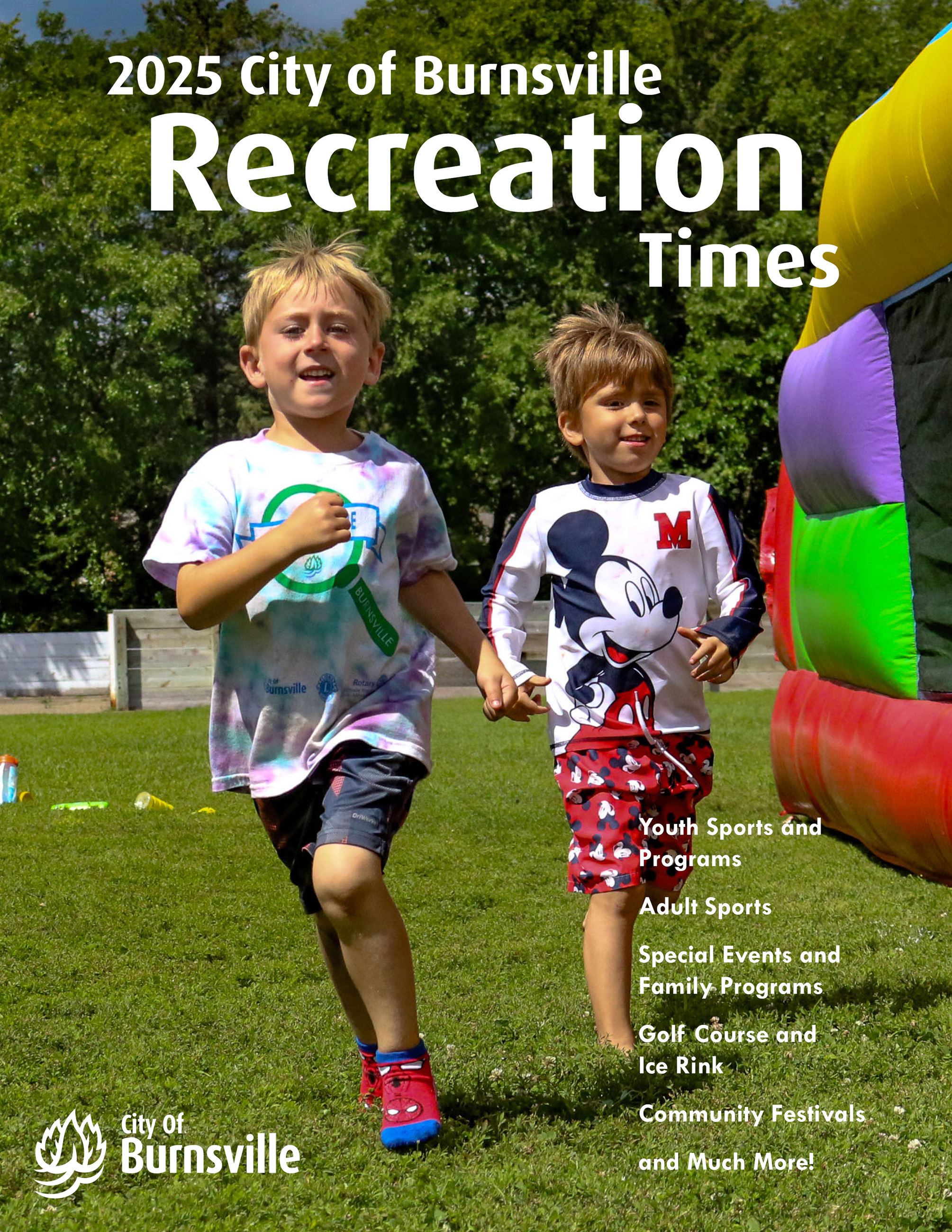 2025 Spring Recreation Times cover
