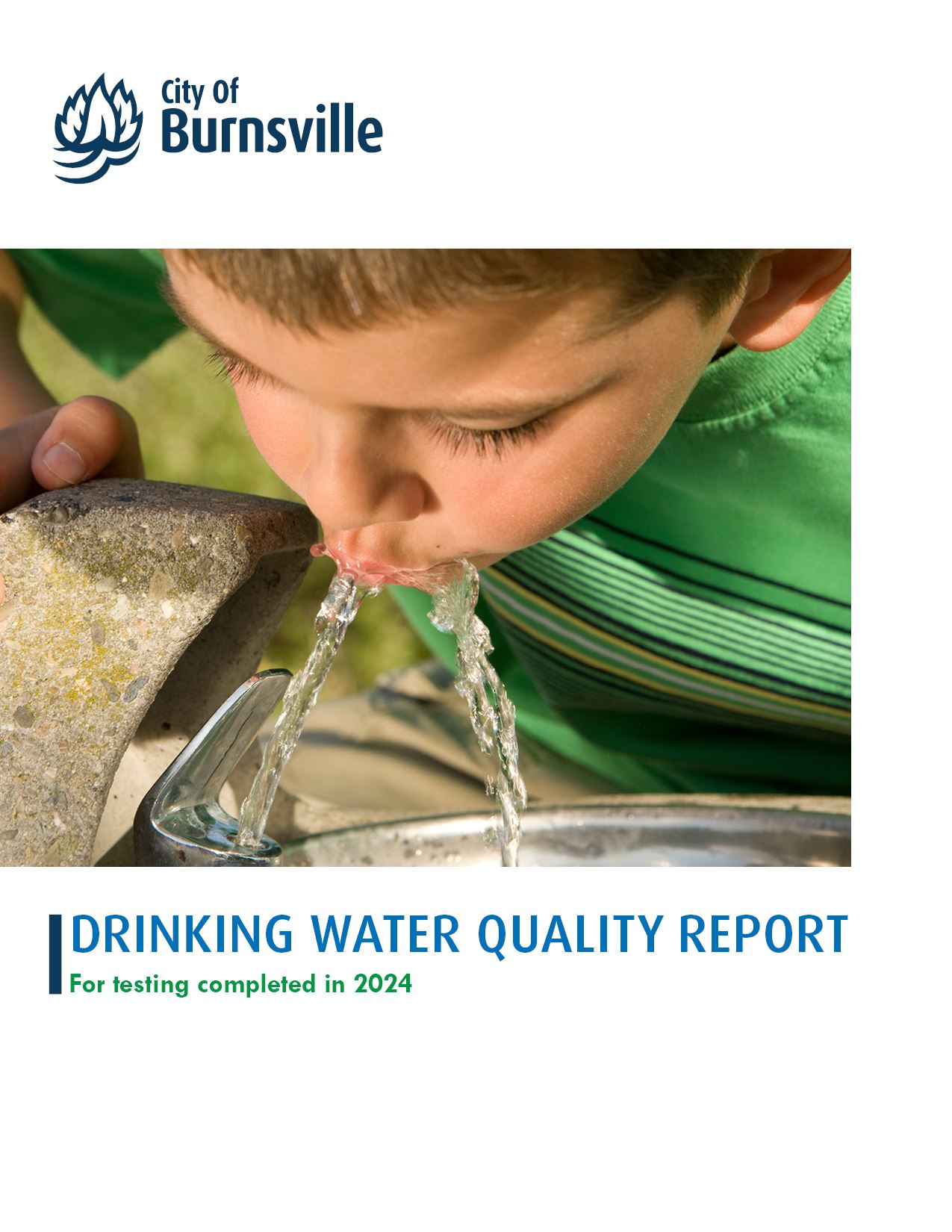 2024 Water Report cover