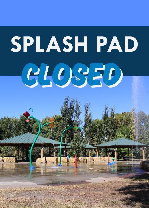 splash pad closed