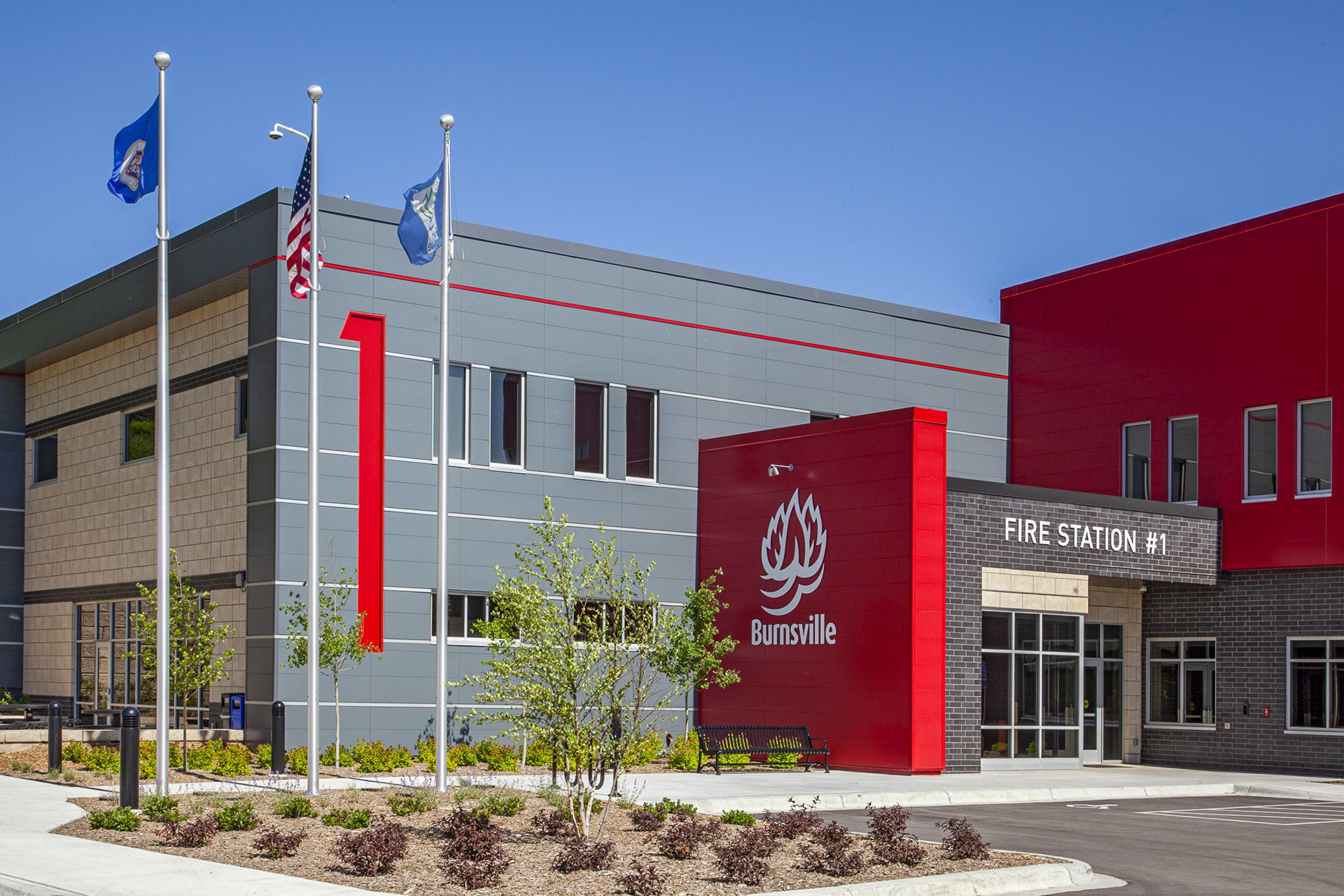 Fire Station No. 1 front entrance